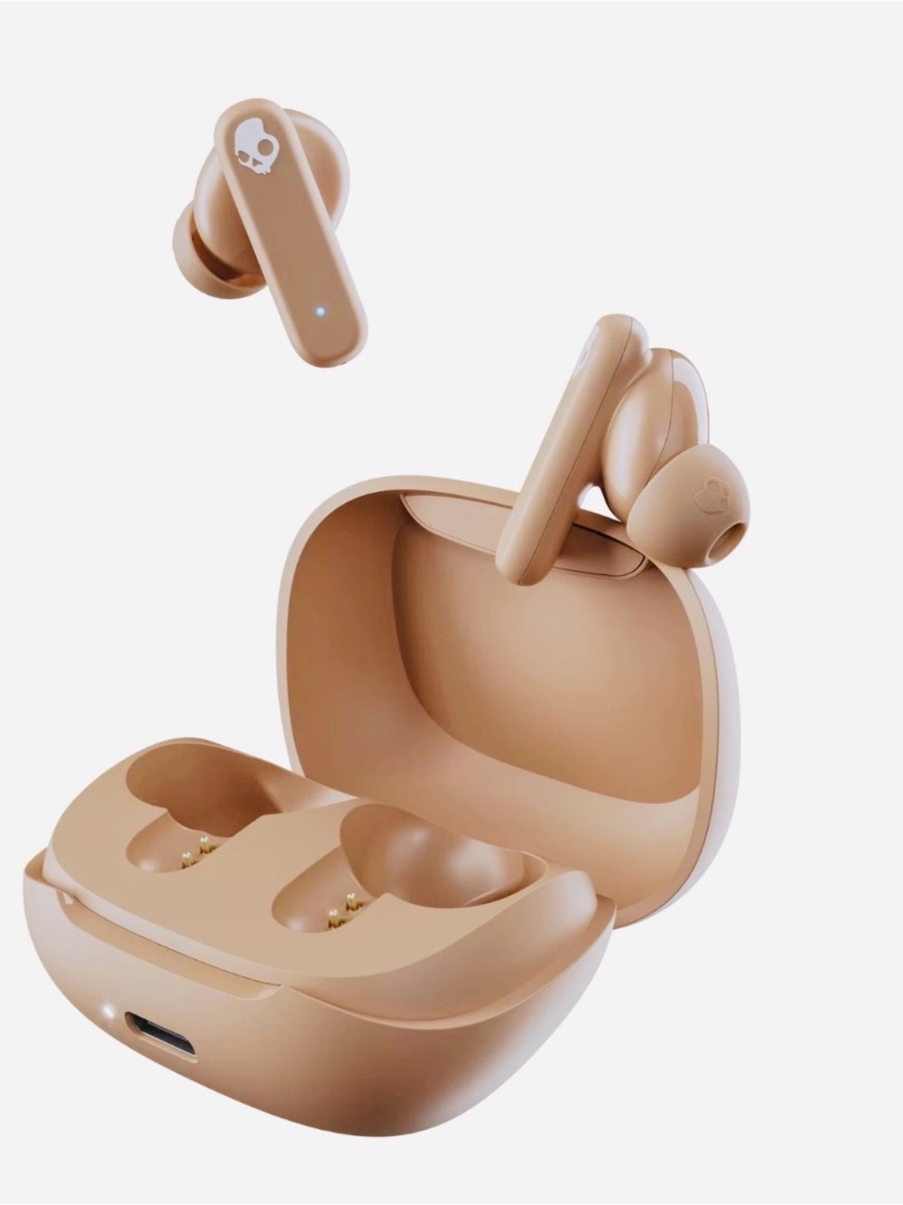 Skullcandy Smokin Buds XT True Wireless Earbuds in Tan New in Box